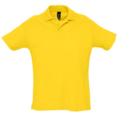 SOLS Herren Sommer II Pique Kurzarm-Poloshirt (Gold)