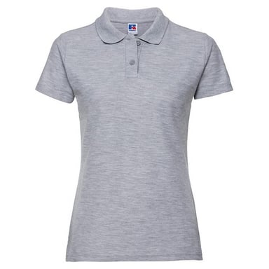 Russell - Poloshirt für Damen (Hellgrau)