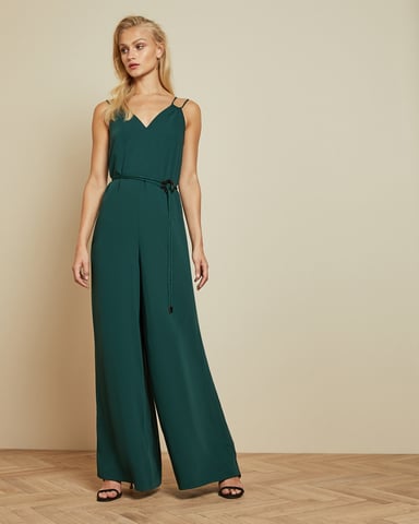 Combinaison large vert foncé avec cordon de serrage Rheya par Ted Baker