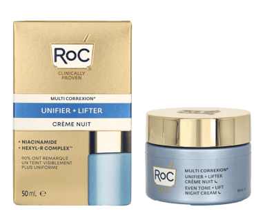 RoC Multi Correxion Even Tone & Lift Night Cream.