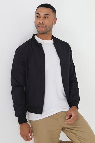 Black 'Sanjay' Bomber Jacket