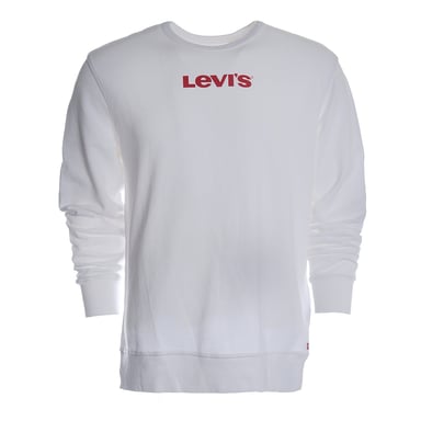 Pull d'équipage à hommes levis SMU en blanc