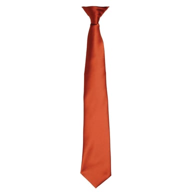 Premier - Krawatte für Herren/Damen Unisex (Kastanie)