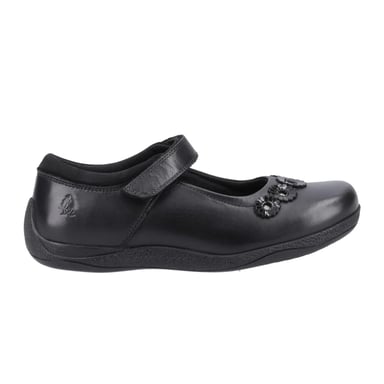 Hush Puppies - Mädchen Schul-Uniform-Schuhe "Christina", Leder (Schwarz)