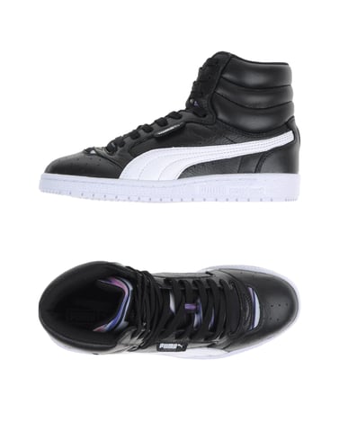 Puma Black Leather High-top & sneakers