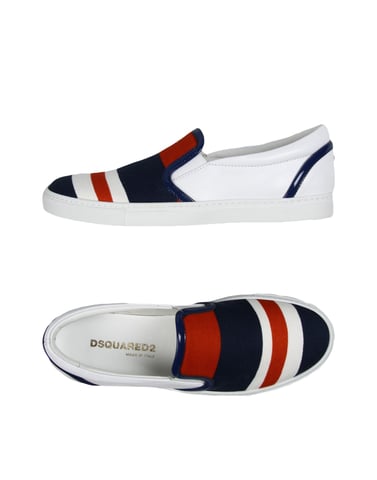 Dsquared2 White Leather Sneakers
