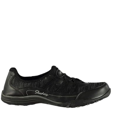 Chaussures Flister enfiler Skechers Pour Femme en Noir
