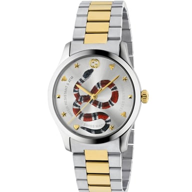 Gucci YA1264075 G-Timeless zweifarbige Herrenuhr