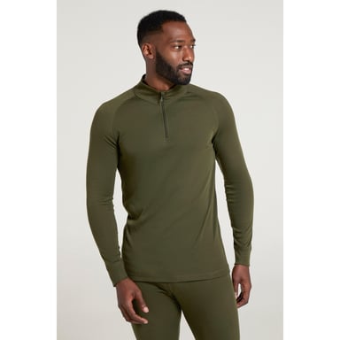 Mountain Warehouse - "Talus" Thermo-Top Reißverschluss für Herren Langärmlig ()
