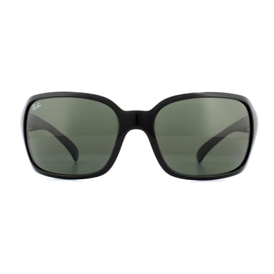 Neu Ray-Ban Sonnenbrille 4068 601 Schwarz Kristall Grün