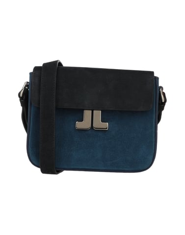 Lanvin Women's Cross-Body Bags Dark Blue Goat Skin