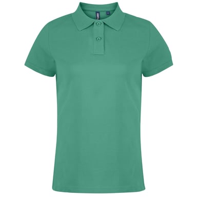 Asquith & Fox - Unifarbenes Poloshirt - Damen (Zartgrün)