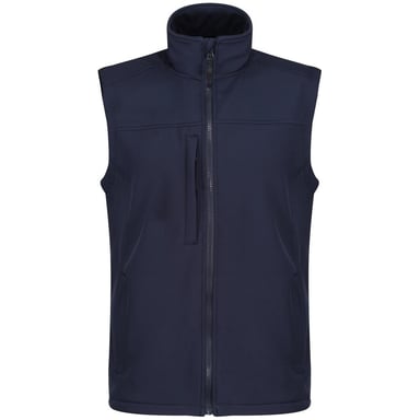 Regatta Mens Flux Softshell-Weste, wasserabweisend, winddicht (Marineblau/Marineblau)