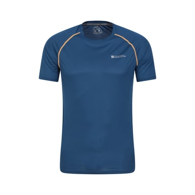 Mountain Warehouse Herren Aero II T-Shirt mit kurzen Ärmeln (Navy)