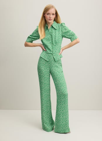 LK Bennett Esme Trousers, Green