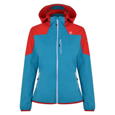 Dare 2B - Veste softshell INQUIRE - Femme (Rouge/ Bleu)