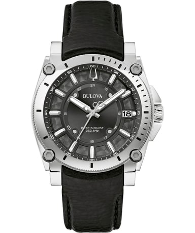 Bulova Precisionist Icon Schwarz Herren Armbanduhr 96B416
