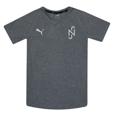 T-shirt NJR Evo rayé Puma Pour Garçon en Gris