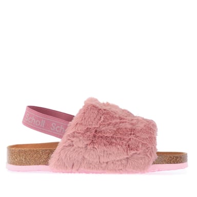 Chaussons Amabel simili Scholl Pour Femme en Rose