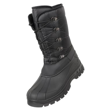 Mountain Warehouse Herren Plough Skischuhe / Schneeschuhe (Schwarz)