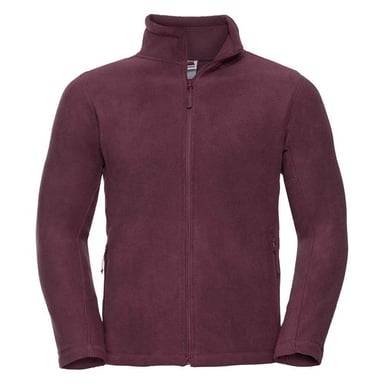 Russell - Fleecejacke für Herren - Für Außen (Burgunderrot)