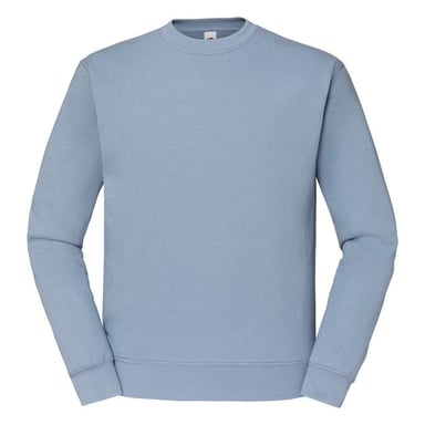 Fruit Of The Loom Herren Classic 80/20 Raglan Sweatshirt (Mineral Blau)