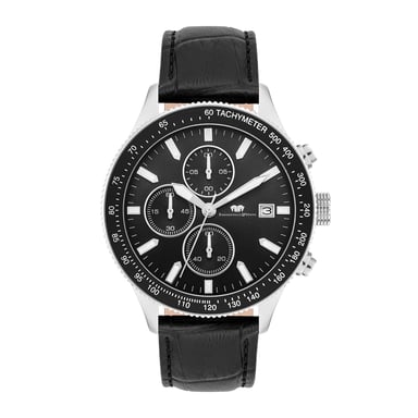Rhodenwald Söhne Male Genuine leather Watch 43 mm