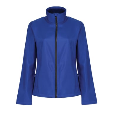 Regatta Womens/Ladies Ablaze Printable Softshell Jacket (Königsblau/Schwarz)