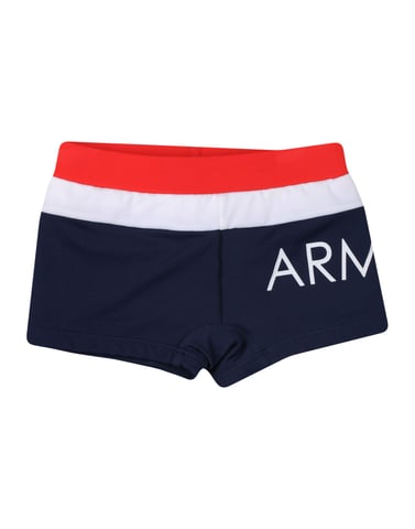 SWIMWEAR Armani Junior Dark blue Boy Polyamid