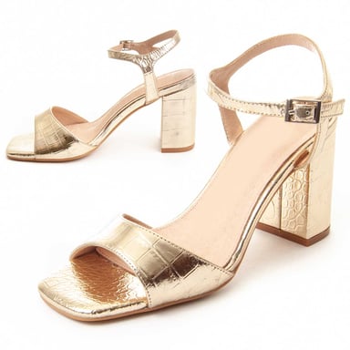 Montevita Absatzsandale Sanndal in Gold