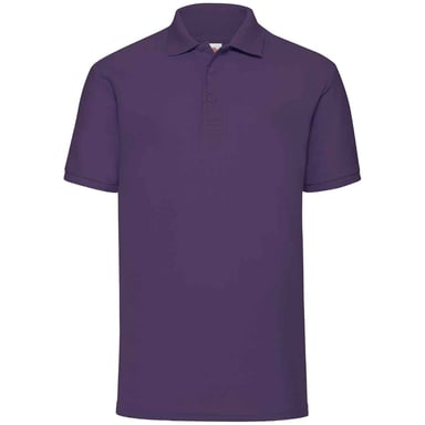 Fruit of the Loom - "65/35" Poloshirt für Herren (Violett)
