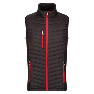 Regatta - "Navigate" Weste Hybrid für Herren (Schwarz/Rot)