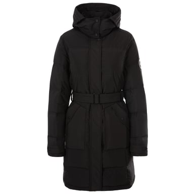 Trespass Womens/Ladies Downtown Down Filled Jacket (Schwarz)