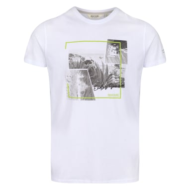Regatta Herren Cline IV Grafik T-Shirt (Weiß Endless Summer)