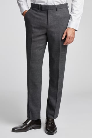 Slim Fit Semi Plain Trousers