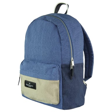 Hackett London Canvas Herren Blue Rucksack