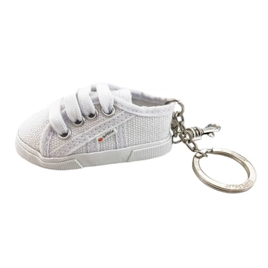 Superga - "2750" Schlüsselanhänger Schuhe (Weiß)