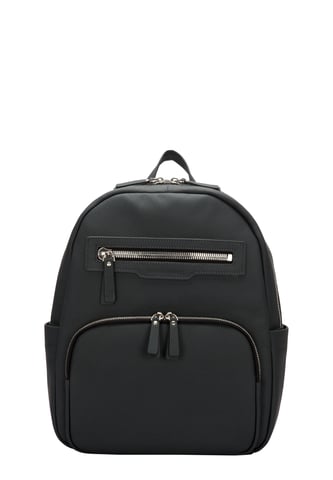 OIL TANNED LEATHER ZIP AROUND BACKPACK