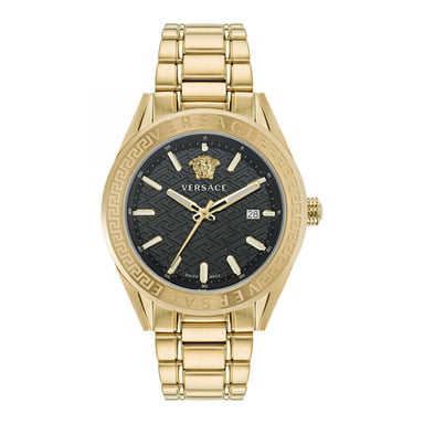 Versace V-code Gold Herren Armbanduhr VE6A00623