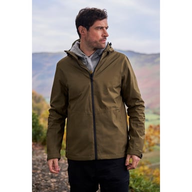 Mountain Warehouse - "Covert" Jacke Wasserfest für Herren (Dunkel-Khaki)
