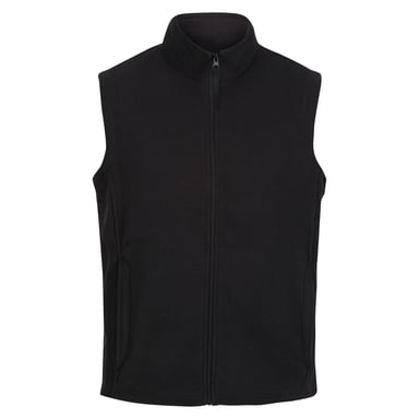 Regatta Herren Mikro Fleece Bodywarmer / Gilet (Schwarz)