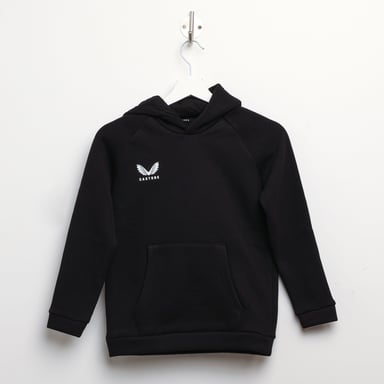 Sweat capuche revers brosse Castore Pour Garçon en Noir