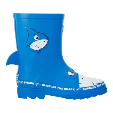 Regatta - Kinder Gummistiefel "Mudplay II", Bubbles Der Hai (Blau)
