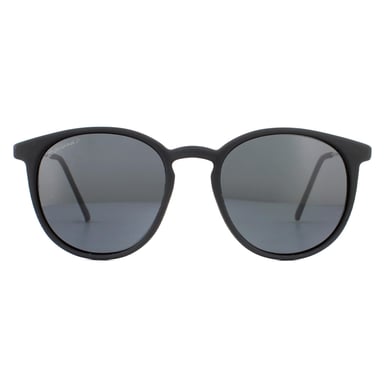 Lunettes De Soleil Montana MP33 Noir Rubbertouch Noir Smoke Polarisé