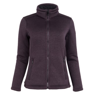 Regatta - "Razia II" Fleecejacke Durchgehender Reißverschluss für Damen (Tiefpflaume/Schwarz)