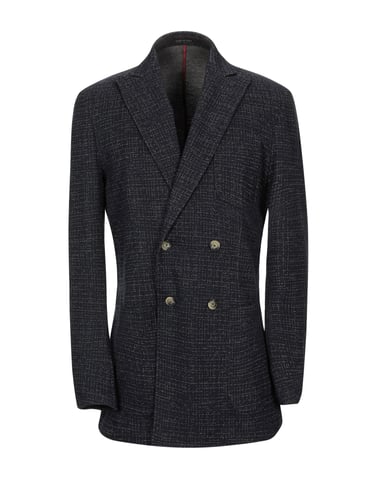 SUITS AND JACKETS Royal Row Dark blue Man Cotton
