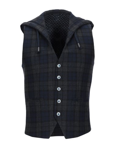 SUITS AND JACKETS Grey Daniele Alessandrini Dark blue Man Wool