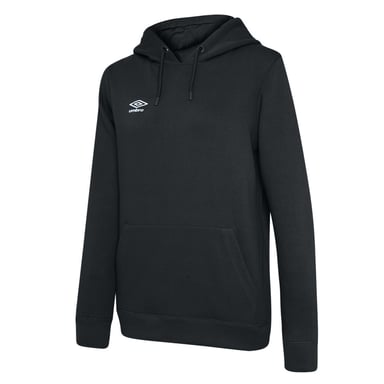 Umbro Damen/Damen Club Freizeit-Hoodie (Schwarz/Weiß)