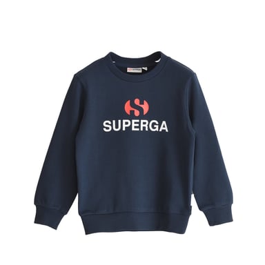 Superga Kinder/Kinder Logo-Sweatshirt (Marine)