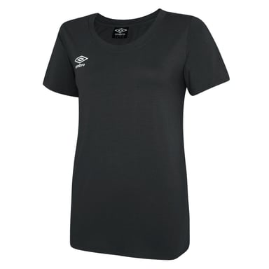 Umbro Damen/Damen Club Freizeit-T-Shirt (Schwarz/Weiß)